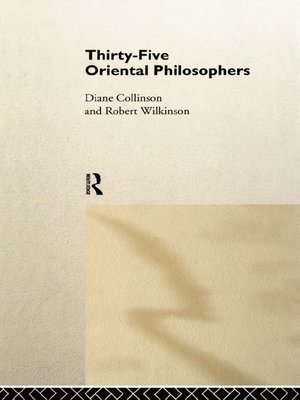 cover image of Thirty-Five Oriental Philosophers
